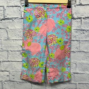 Lilly Pulitzer Capri Elephant Pants